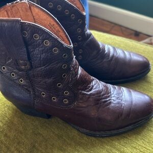 Women’s Born Brown Leather Boots